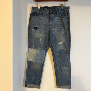 J. Crew Broken In Boyfriend Jean - Size 27